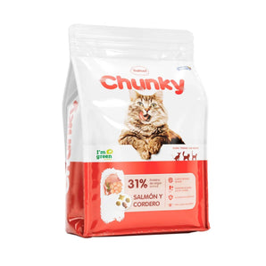 Concentrado Chunky Gatos Salmón y Cordero