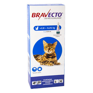 Bravecto 1 Tableta Gatos (2.8-6.25 KG)