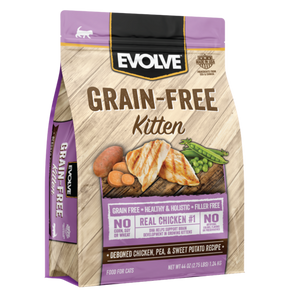 Concentrado Evolve Grain Free Kitten - Pollo