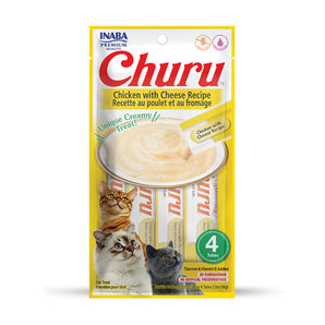 Snack Churu Gato x4 - Pollo y Queso