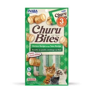 Snack Churu Bites Gato x3 - Pollo y Atún