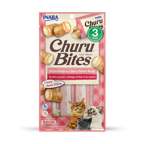 Snack Churu Bites Gato x3 - Atún y Salmón