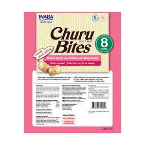 Snack para Perros Churu Bites x8 - Pollo y Salmón