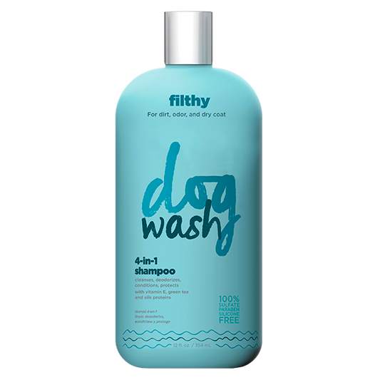 DOG WASH 4 EN 1 SHAMPOO 12 ONZ